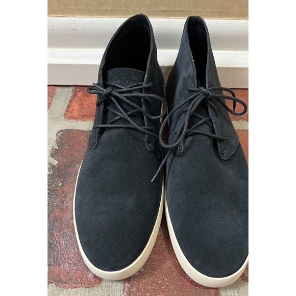 Everlane Black Suede Chukka Boots with Minimalist Design main image 14